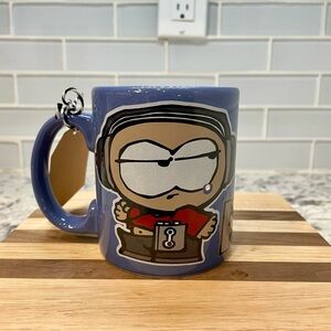 South Park Eric Cartman "You Gotta Problem" 12 oz Blue Ceramic Mug